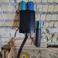 منبع اگزوز قهرمانی سایلنسر دار|قطعات یدکی و لوازم جانبی|بندر امام خمینی, |دیوار