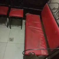 تعدادی  صندلی مبلی فرفورژه