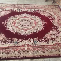 فرش زرشکی 9 متری|فرش|سلماس, |دیوار
