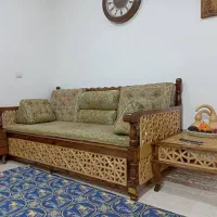 تخت سنتی چوب روسی مشکات