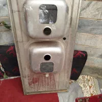 گولر آبی کوچک با سینگ ظرفشویی دوقلو با میز تحریر|کولر آبی|محمدیه-قزوین, |دیوار