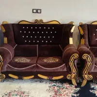 مبل هفت نفره مخمل|مبلمان خانگی و میز عسلی|شیراز, سجادیه|دیوار