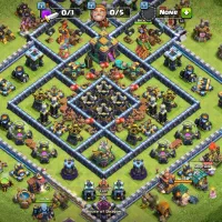 اکانت کلش 13مکس و نیمه مکس 14