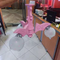 لوستر دخترانه در حد نو|لوستر و چراغ آویز|تبریز, |دیوار