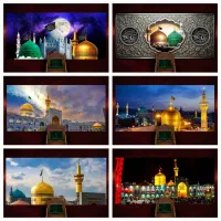 طراحی و تولید پرچم و کتیبه مذهبی«کتیبه صالح آرت»|صنایع دستی و سایر لوازم تزئینی|مشهد, چهارباغ|دیوار