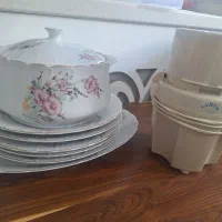 ظرف چینی و دستگاه ۱ ۲ ۳