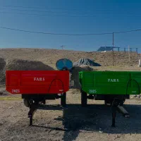 تریلی تراکتور تریلی دوچرخ|قطعات یدکی و لوازم جانبی|بیضا, |دیوار