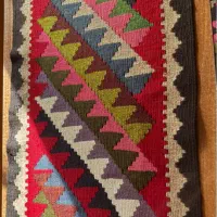 گلیم رنگی|گلیم، جاجیم، گبه|اردبیل, |دیوار