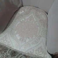 مبلمان استیل ۶نفره همراه با دوگل میز و یک میز وسط|مبلمان خانگی و میز عسلی|شاهین‌شهر, فردوسی|دیوار