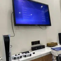 دو دسته Ps5 کنسول پی اس ۵ خانگی کاملا تمیز