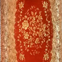 ۵ عدد پشتی کوتاه مخمل طرح‌دار، سالم و تمیز