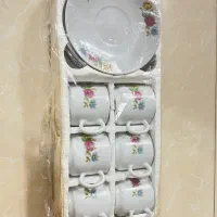 فنجون نعلبکی طرح گل