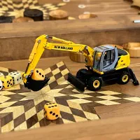 ماکت ماشین فلزی بیل مکانیکی سایز ۱/۸۷