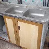 فروش سینک دولگن  و نردبان اهنی با دوام سنگین ۴متری