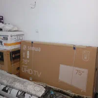 تلویزیون 75اینچ اسنوا|تلویزیون و پروژکتور|امیدیه, |دیوار