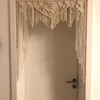 پرده و انواع سفارشات مکرومه|پرده، رانر، رومیزی|مشهد, توس (بلوار توس)|دیوار