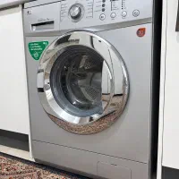 لباسشویی ال جی ۷ کیلویی direct drive رنگ سیلور