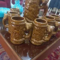 پارچ و لیوان قدیمی