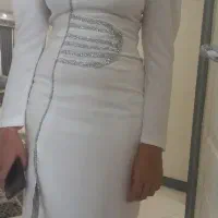 لباس مجلسی سفید و مانتو مجلسی|لباس|محمدشهر, محمدشهر|دیوار