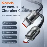 کابل شارژ هوشمند تایپ سی به تایپ سی mcdodo|لوازم جانبی موبایل و تبلت|تهران, نجات اللهی|دیوار