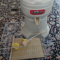 آب میوه گیری و قفس پرنده