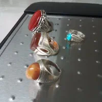 انگشتر نقره مردانه