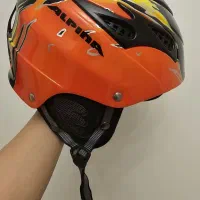 کلاه اسکی آلپینا بچگانه در حد نو alpina helmet
