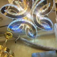 انواع لوستر های کریستالی زیر قیمت تخفیف ویژه یلدا|لوستر و چراغ آویز|اهر, |دیوار