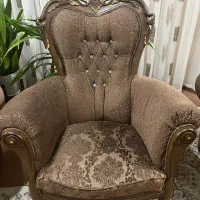 مبل سلطنتی ۹نفره|مبلمان خانگی و میز عسلی|اصفهان, خرم|دیوار