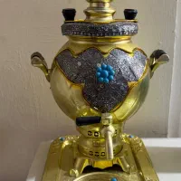 سماور قوری سینی کاسه مختص شب یلدا دکوری