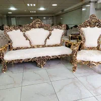 مبل سلطنتی شاه نشین پرکار بشرط چوب مبلمان میلاد|مبلمان خانگی و میز عسلی|تبریز, |دیوار