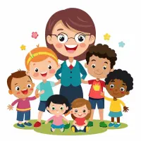 مربی مهدکودک خانم