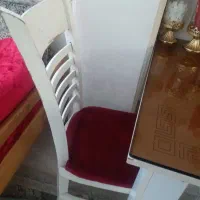 میزه غذا خوری دو نفر ابعاد ۸۰در۸۰|میز و صندلی غذاخوری|تهران, شهرک ولیعصر شمالی|دیوار