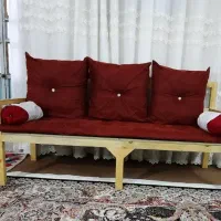 میز یا مبل چوبی|مبلمان خانگی و میز عسلی|خرم‌آباد, |دیوار