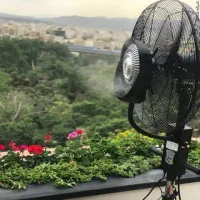 سرمایشی ـ پنکه صنعتی|پنکه و تصفیه‌کنندهٔ هوا|کرمان, |دیوار