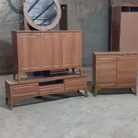 ست کنسول همراه آینه و میز تلویزیون و جاکفشی|بوفه، ویترین، کنسول|تهران, شهید رجایی|دیوار