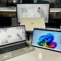 لپتاپ hp لمسی ۳۶۰ درجه/ پردازنده i7/ رم DDR5