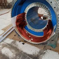 سیم پیچی پمپ آب بالابر کفش دینام کولر فن