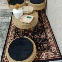 فرش بیجارگل ابریشم55رج|فرش|کرمانشاه, |دیوار
