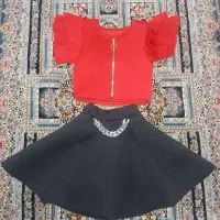 شومیز و دامن مجلسی بچه گانه