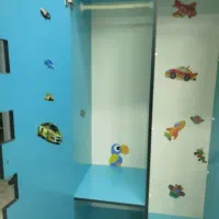 کمد کودک ، خرس قهوه‌ای یک متری