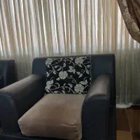 مبلمان ۶نفره به همراه جلو مبلی|مبلمان خانگی و میز عسلی|ایزدشهر, |دیوار