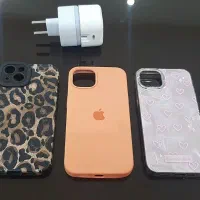 گارد آیفون ۱۳ و آداپتور اصلی همراه تبدیل