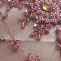 پارچه مجلسی سنگ دوزی شده