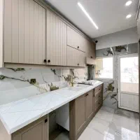 اپارتمان۶۷متر/دوخواب+نورگیر/پارکینگ سندی/روبه نما