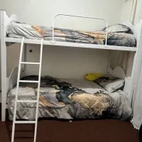 تخت دو طبقه|تخت و سرویس خواب|رشت, منظریه|دیوار