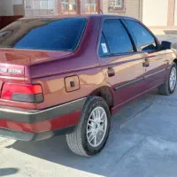 پژو 405 عنابی مدل ۱۳۸۱ درحد