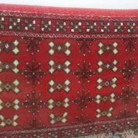 پشتی دستبافت طرح ترکمن