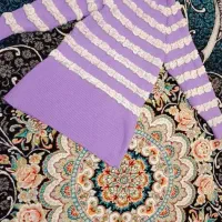 بافت زنانه شیک و فانتزی بنفش