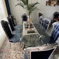 میز ناهارخوری سلطنتی ۸ نفره